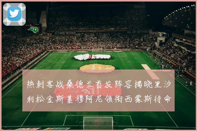 热刺客战桑德兰首发阵容揭晓里沙利松金斯基穆阿尼领衔西蒙斯待命